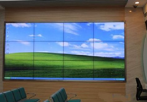 伊川县液晶拼接屏的另类用法。